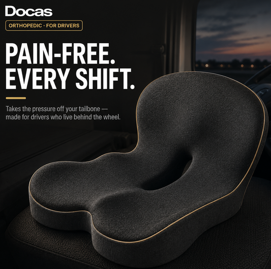 Docas™ Orthopedic Seat Cushion for Drivers