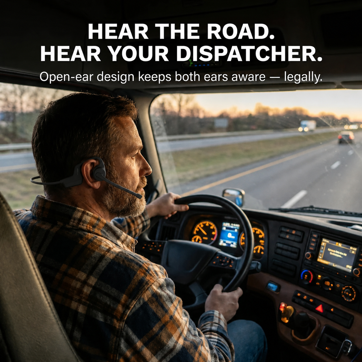 Docas™ Bone Conduction Headset with Mic