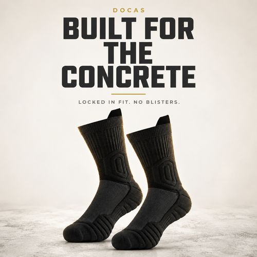Docas™ Cushioned Work Socks